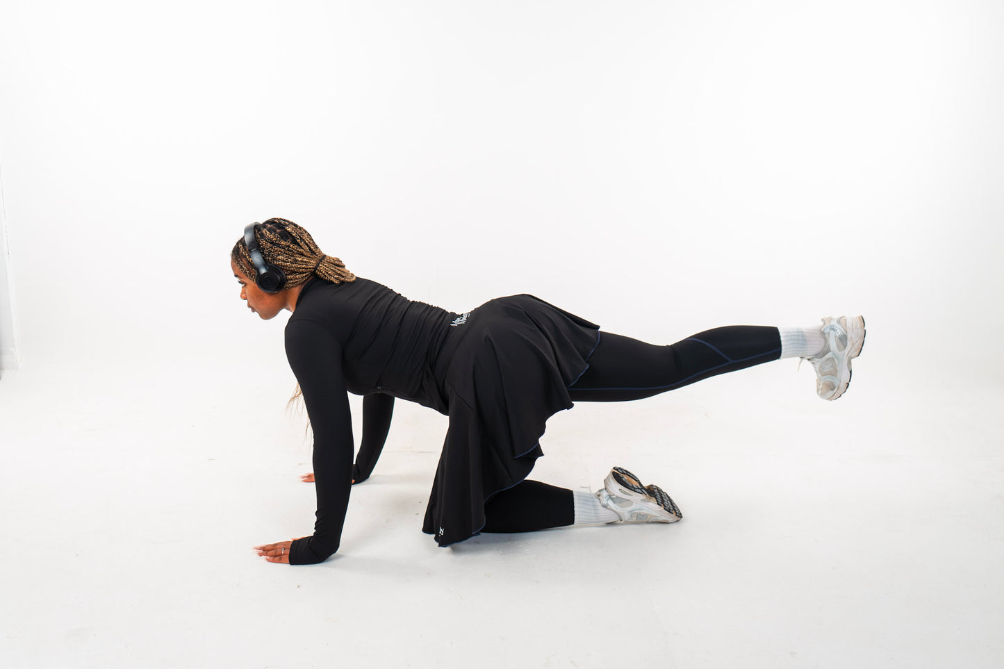 Covered 2-In-1 Skirted legging