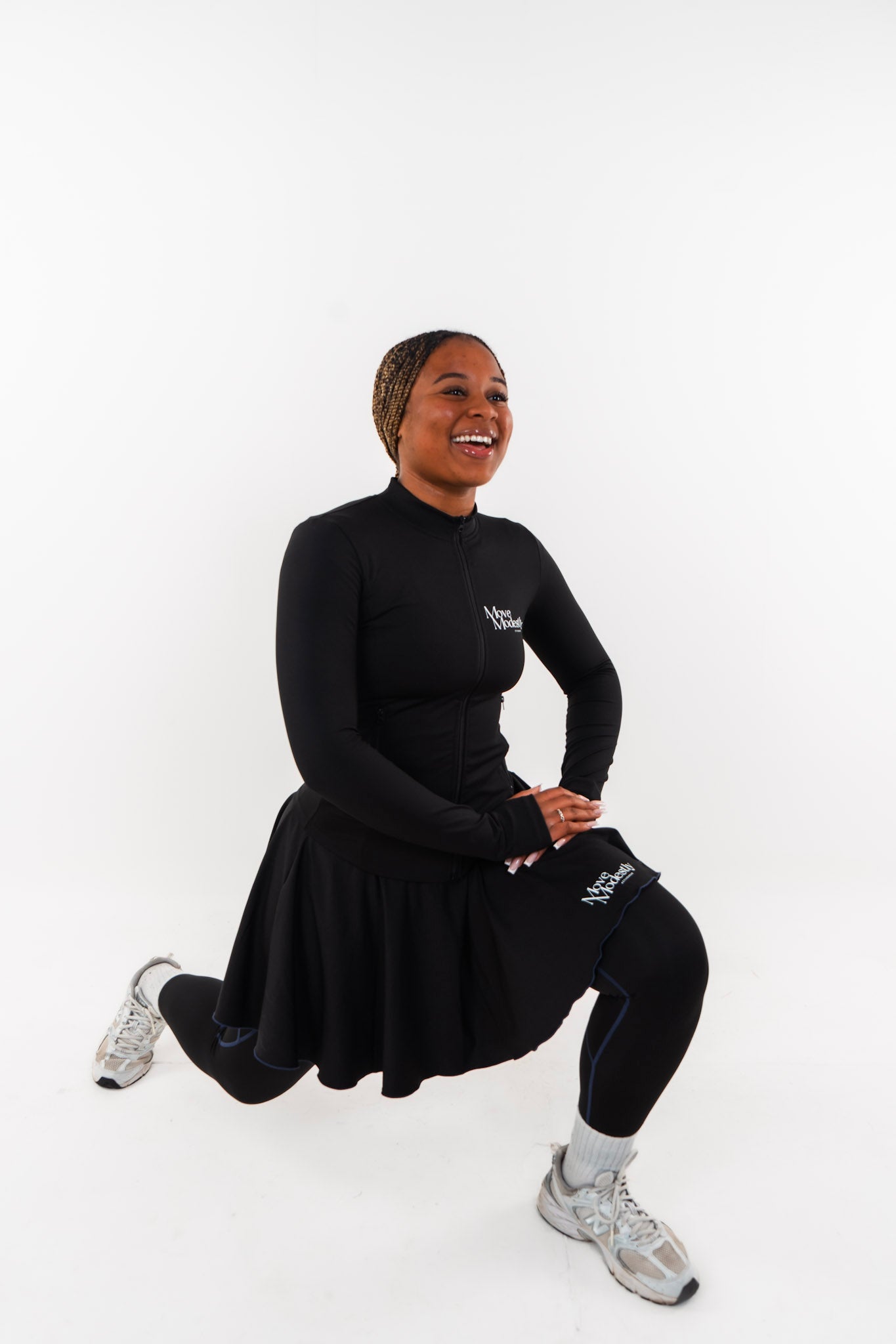 Covered 2-In-1 Skirted legging