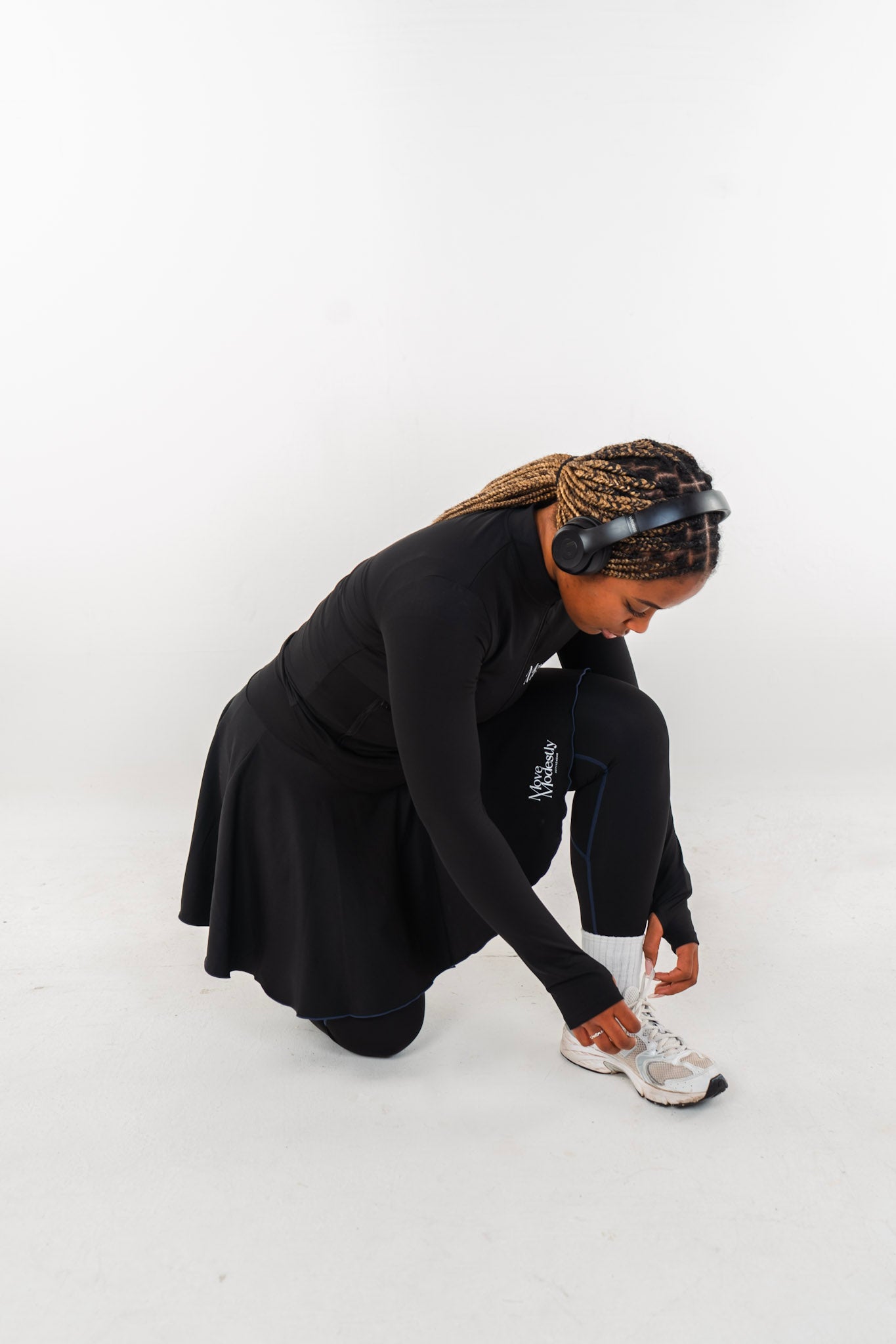 Covered 2-In-1 Skirted legging