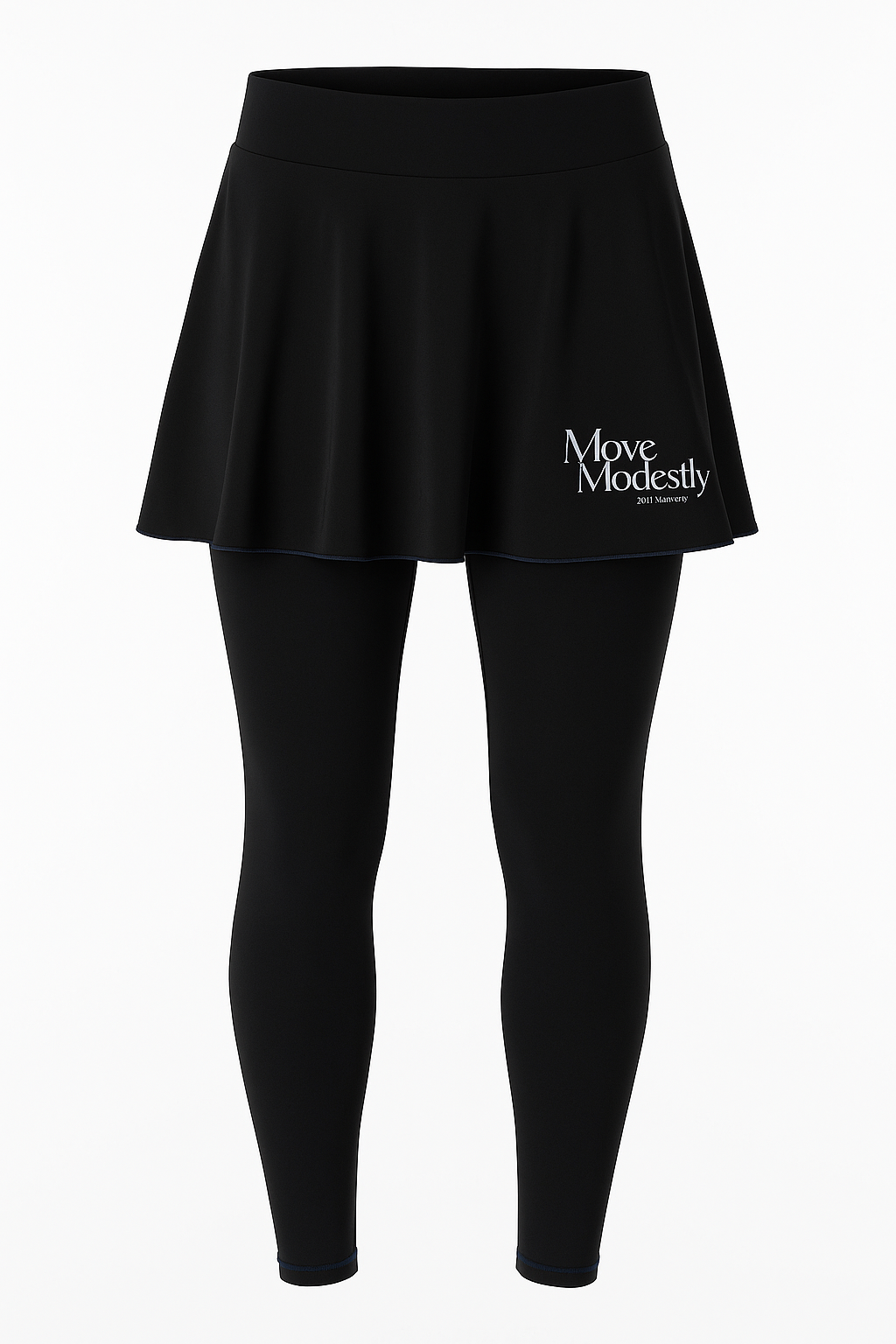 Covered 2-In-1 Skirted legging