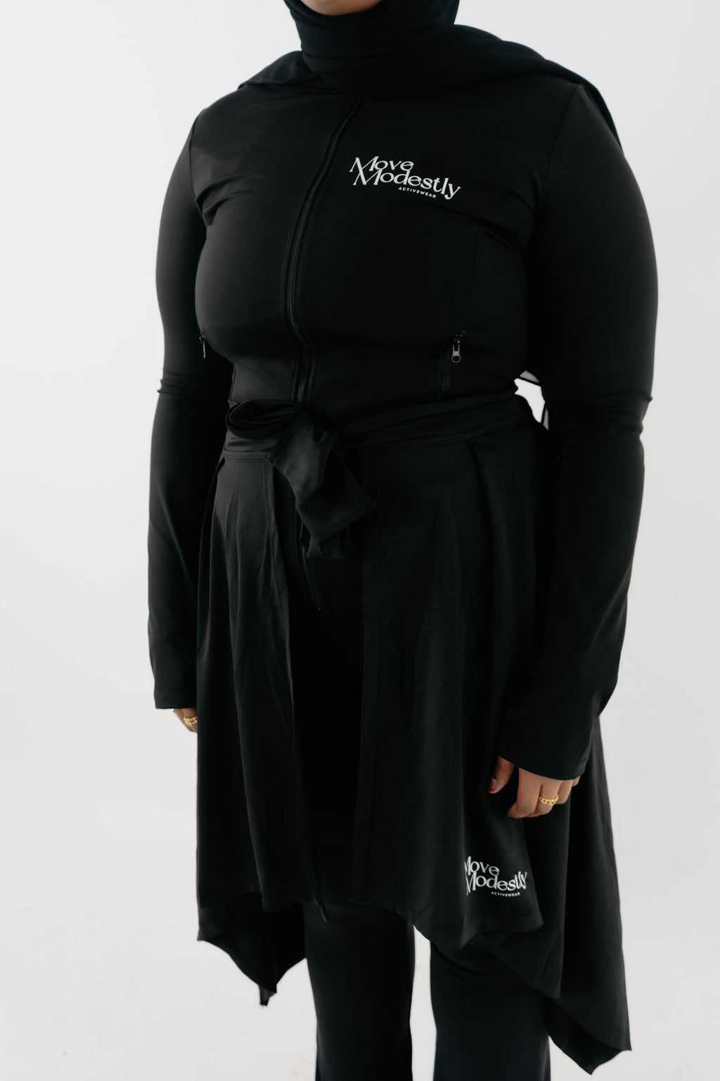 Modest Waist tie Cover-up