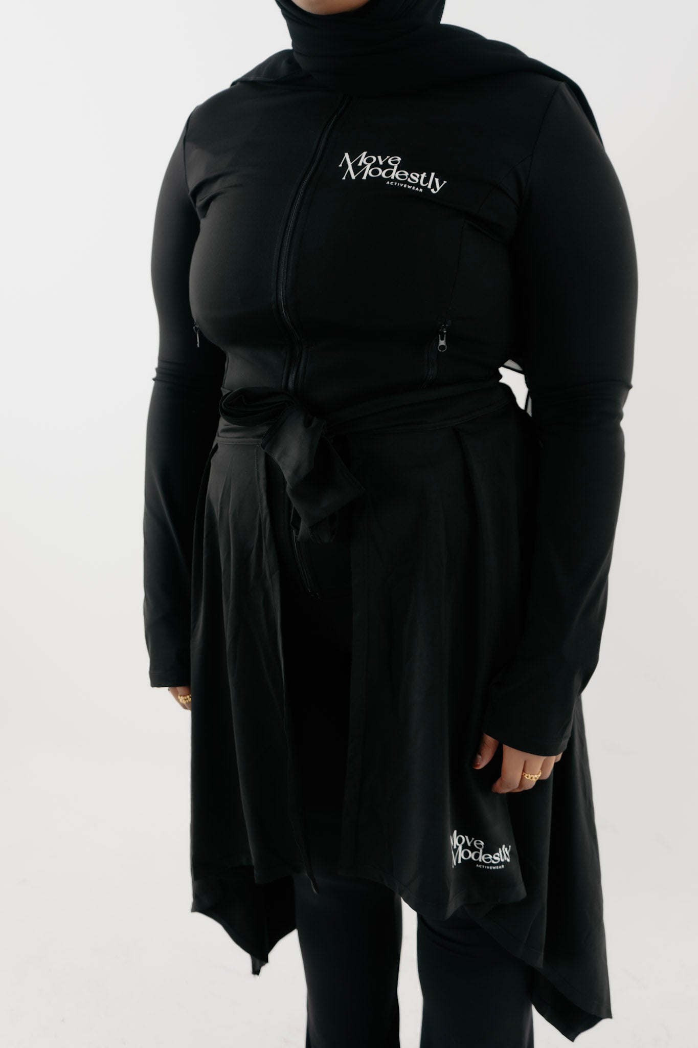 Modest Waist tie Cover-up