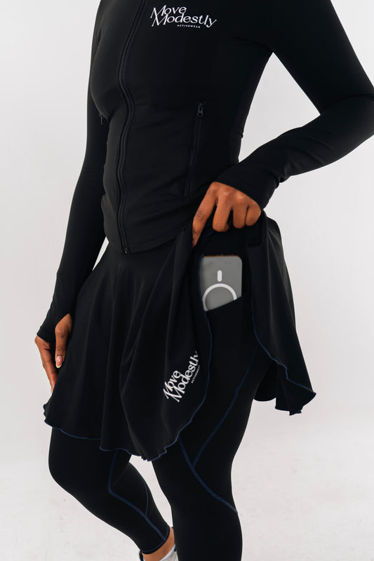 Covered 2-In-1 Skirted legging