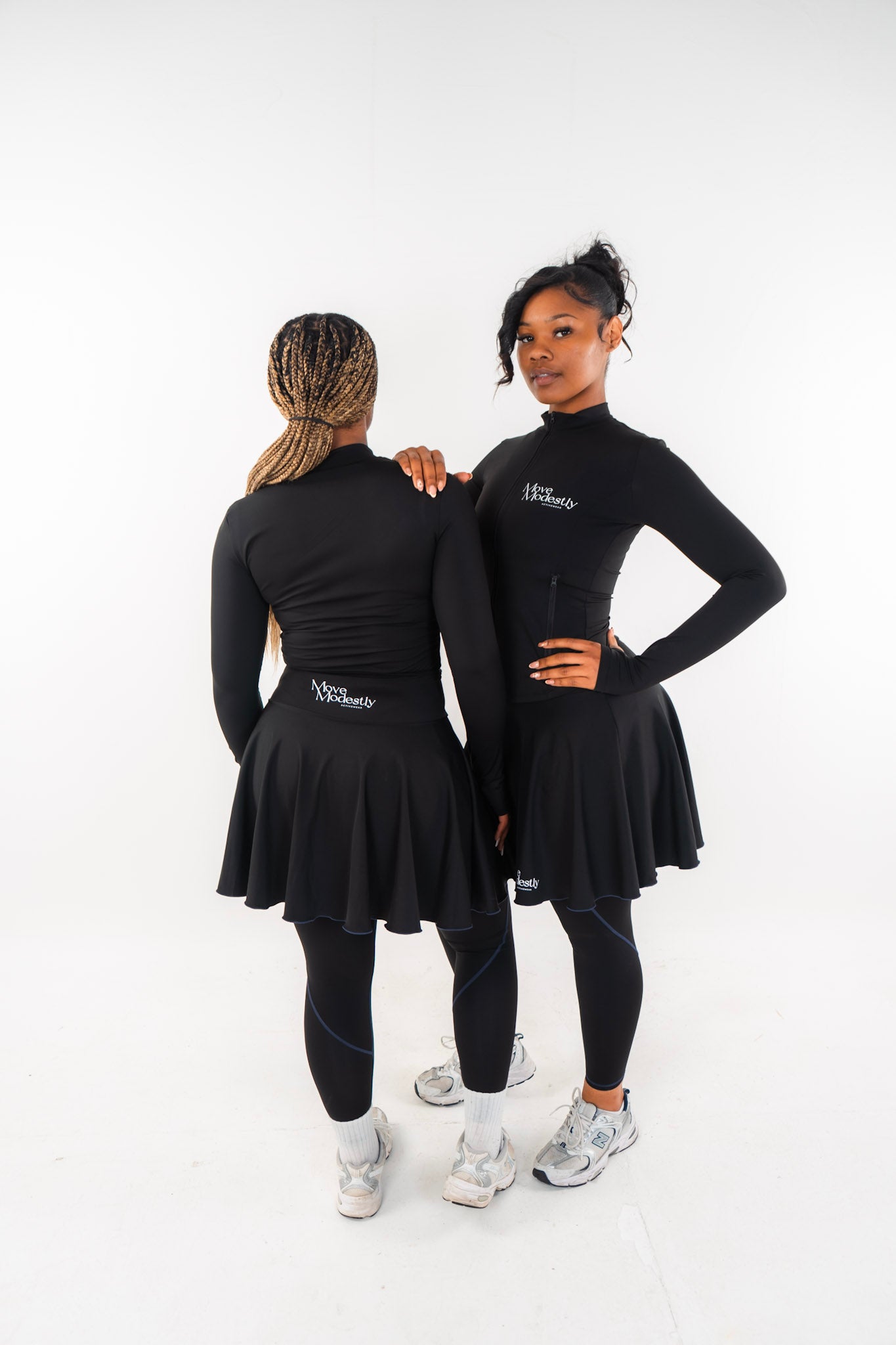 Covered 2-In-1 Skirted legging