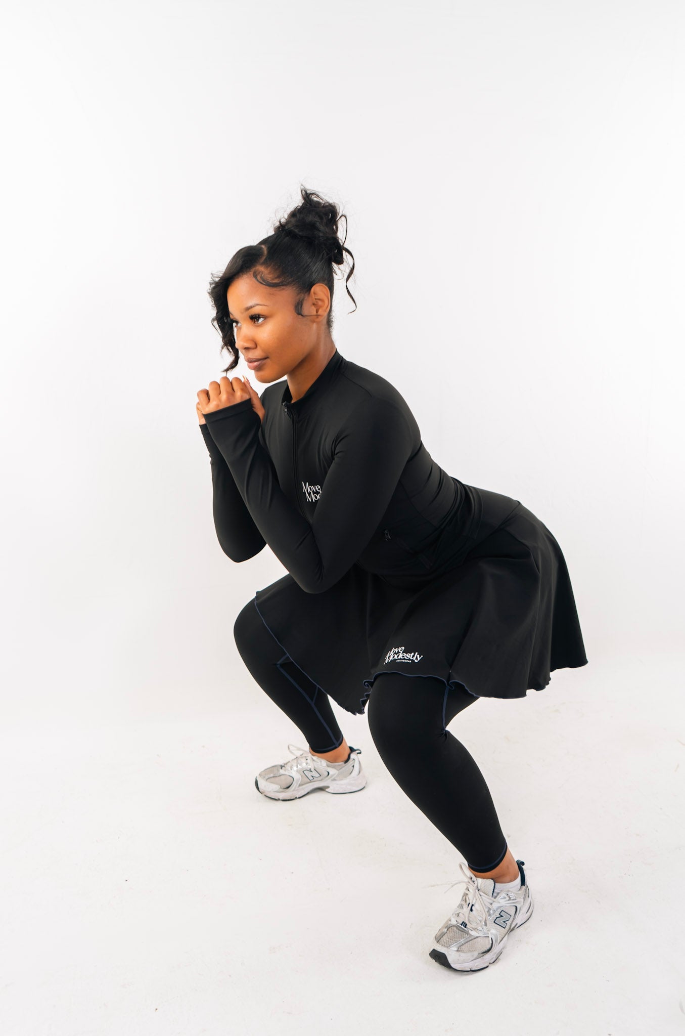 Covered 2-In-1 Skirted legging