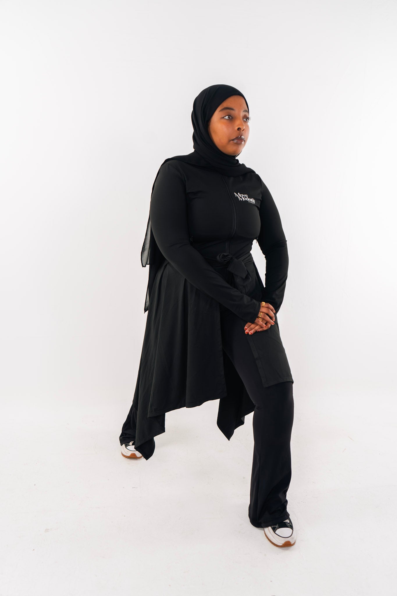 Modest Waist tie Cover-up